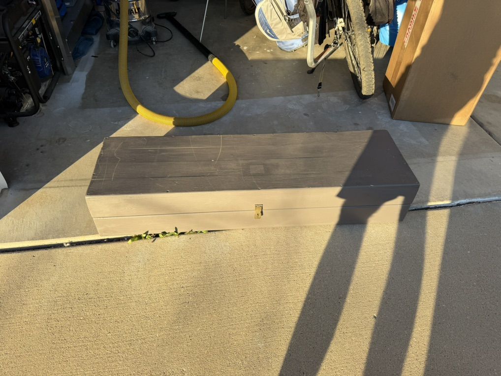 Homemade storage box