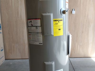 new electric 50 gallon water heater