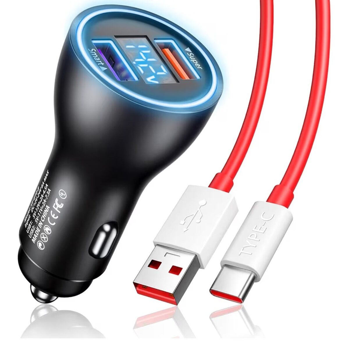 One plus 15 auto 12v charger