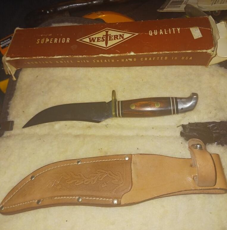 Vintage Western Hunting Knife