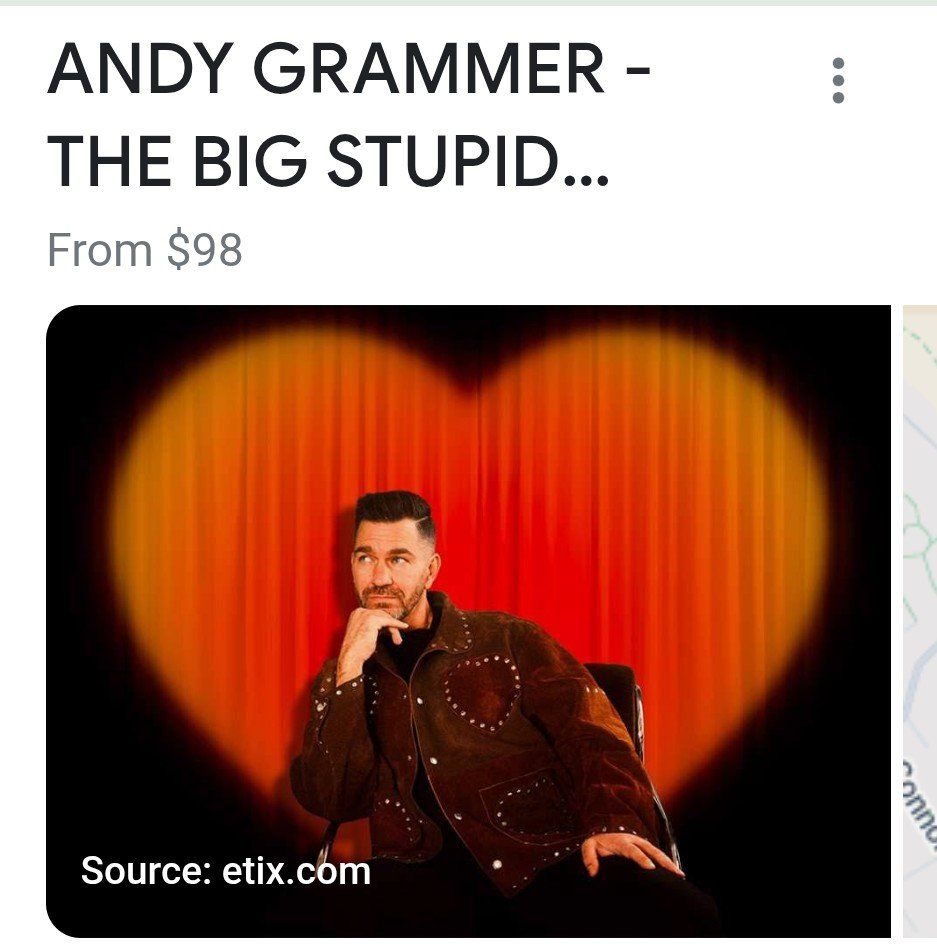 Andy Grammer - The Big Stupid Heart Tour