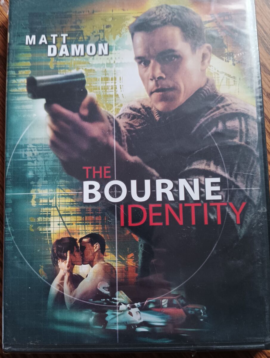 THE BOURNE IDENTITY MATT DAMON DVD BRAND NEW FREE SHIPPING