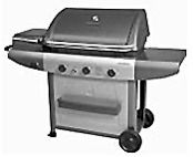 Char-Broil Performance Series 3-Burner Propane Gas Grill with Side Burner