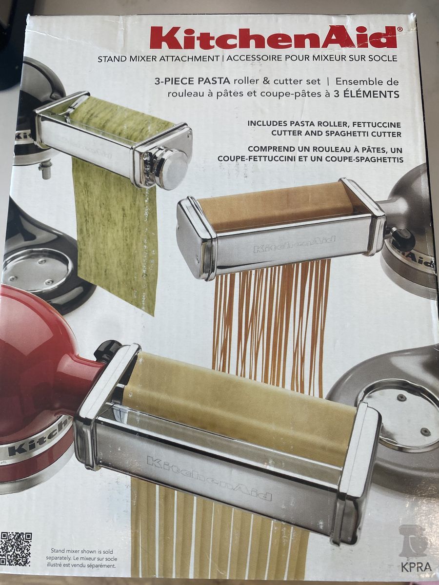 KitchenAid 3 Piece Pasta Roller Cutter Set