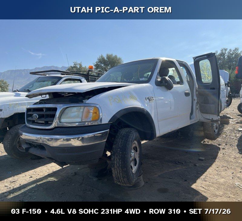 2003 Ford F-150 Parts - UTPAP Orem