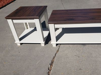 Coffee and end table