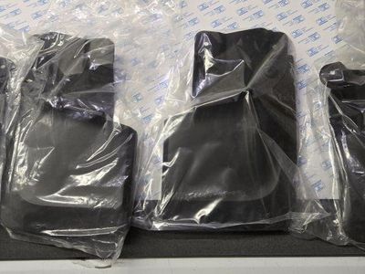 Set of Four Black Mud Flaps Guard Set OEM Toyota Tacoma 2016-2023