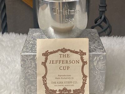 Pewter (The Jefferson Cup) Christmas 1983