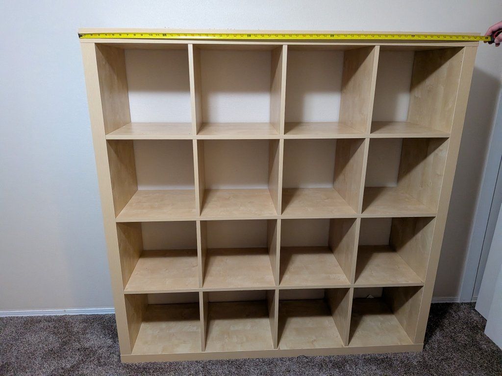 IKEA KALLAX 4x4 Cube Storage Shelf Unit - Birch Effect