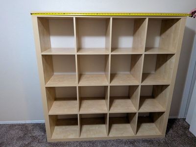 IKEA KALLAX 4x4 Cube Storage Shelf Unit - Birch Effect