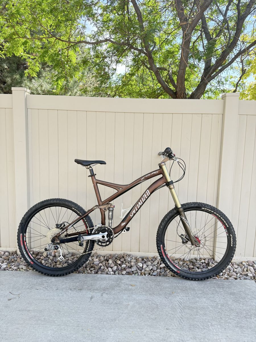Specialized Enduro SL FSR Full Suspension Mountain Bike - Brown - Shimano