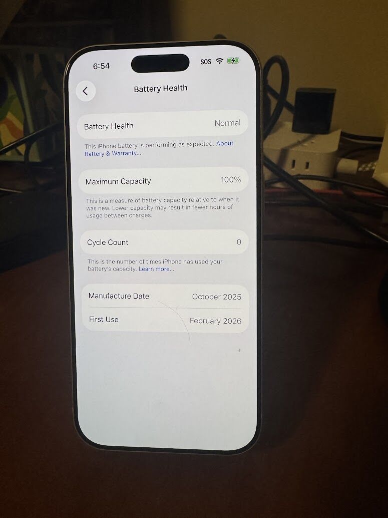 iPhone 17 Pro Silver 256 GB Verizon
