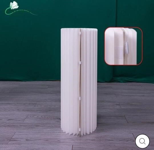 2pk White Paper Collumns 3.3ft