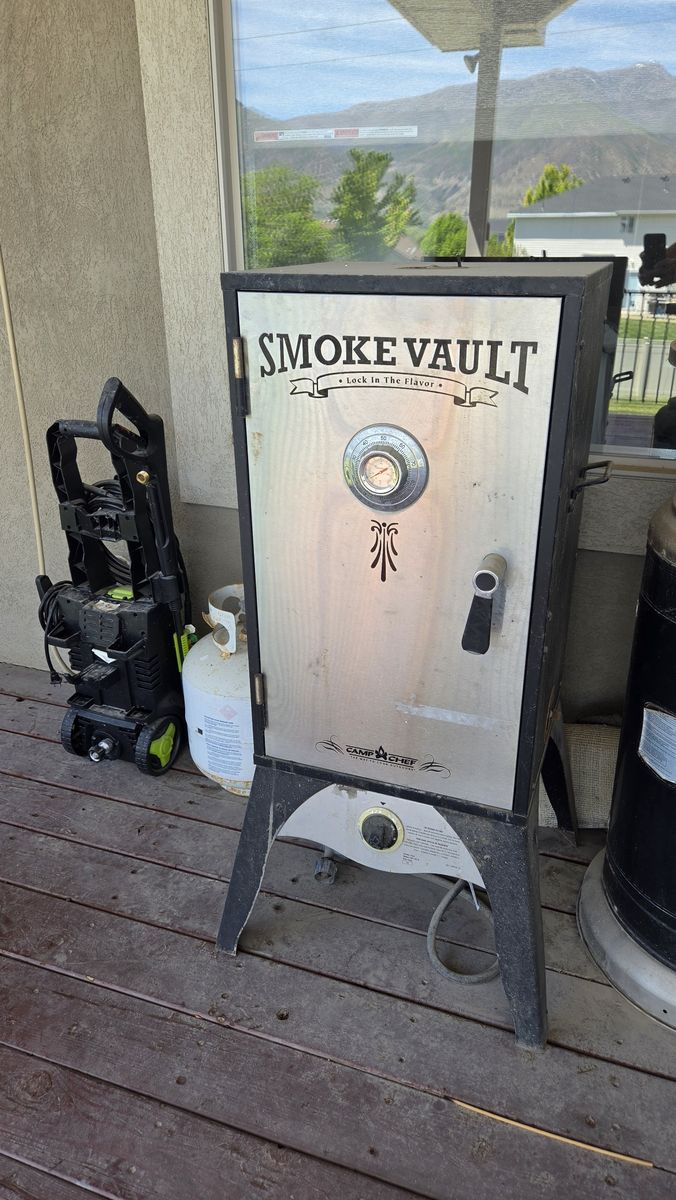Smoke Vault smoker by Camp Chef