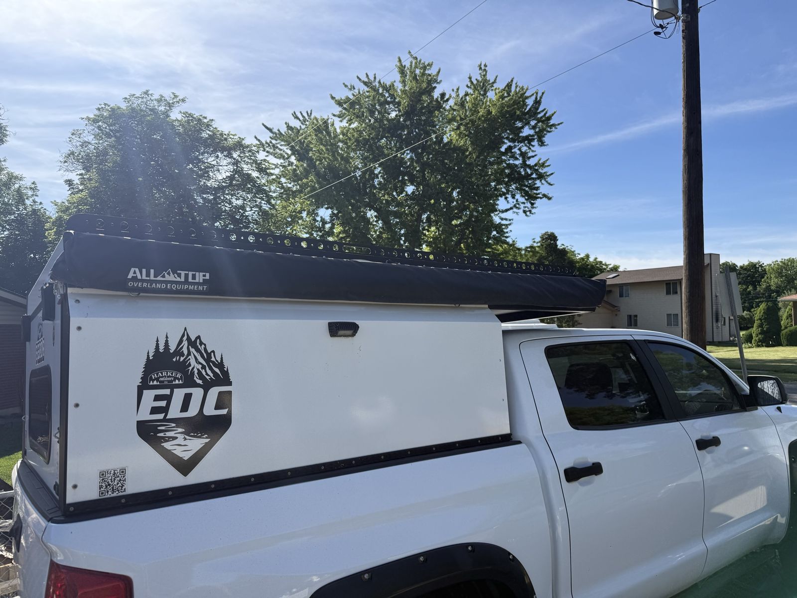 All Top Overland Awning - 8’x8’