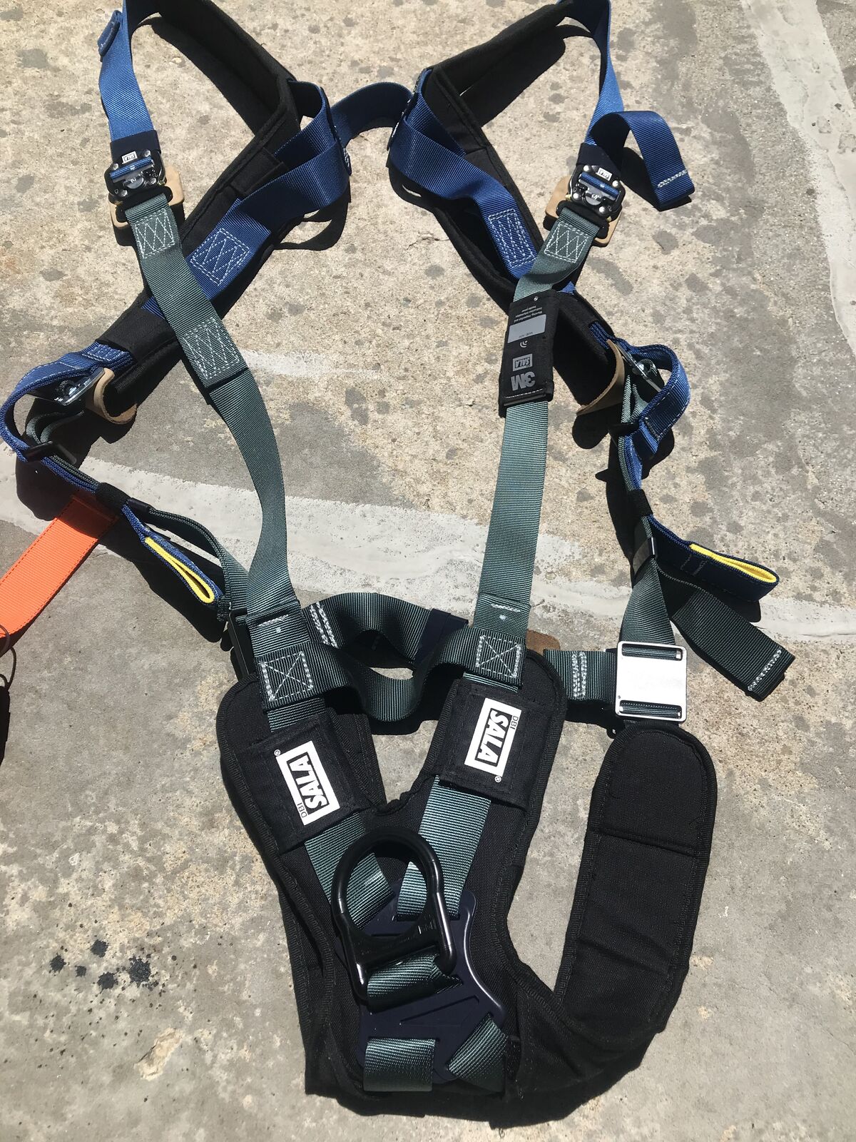 sala industrial safety harnes many uses to stop falls