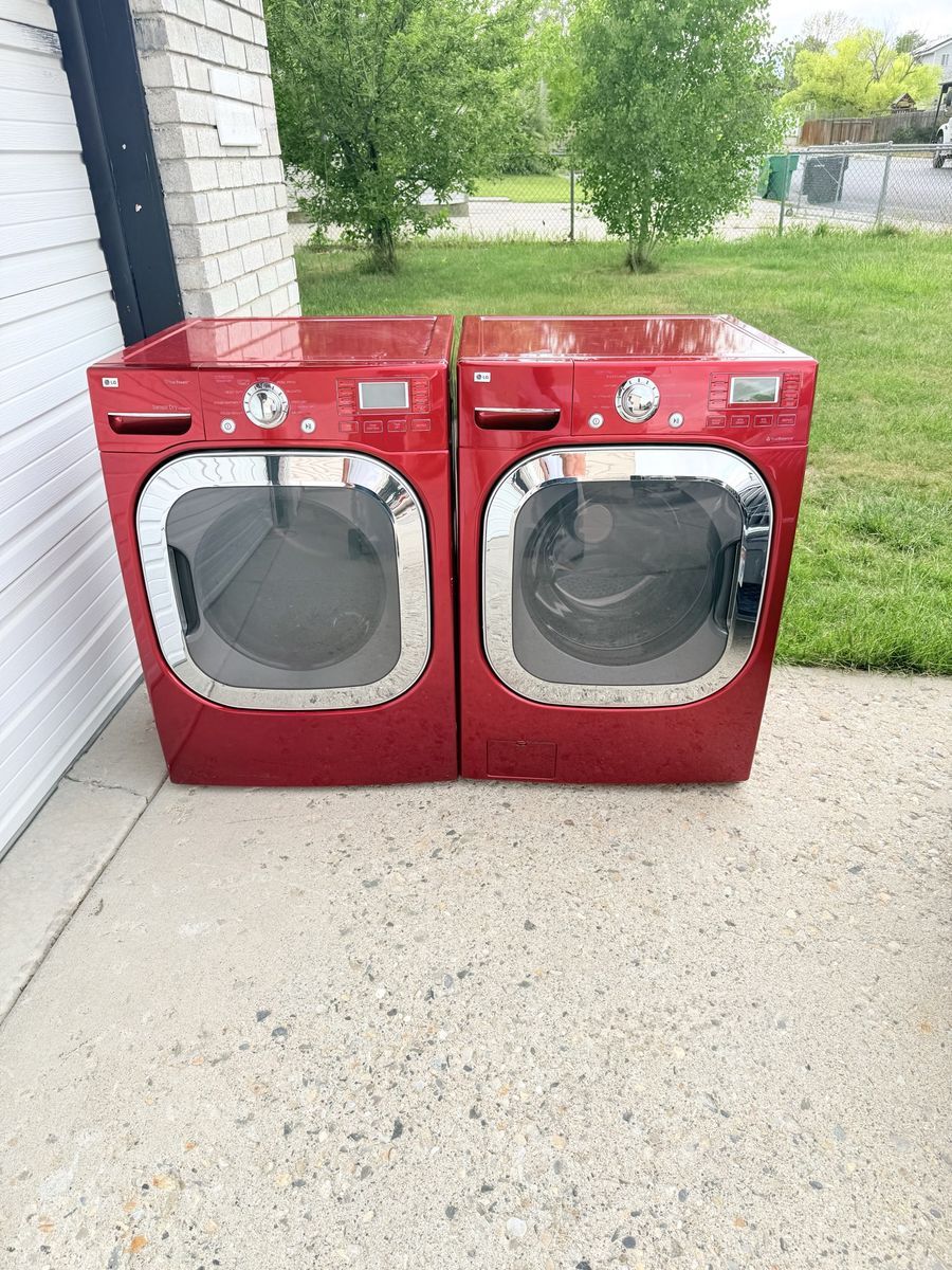 LG washer and Gas Dryer set