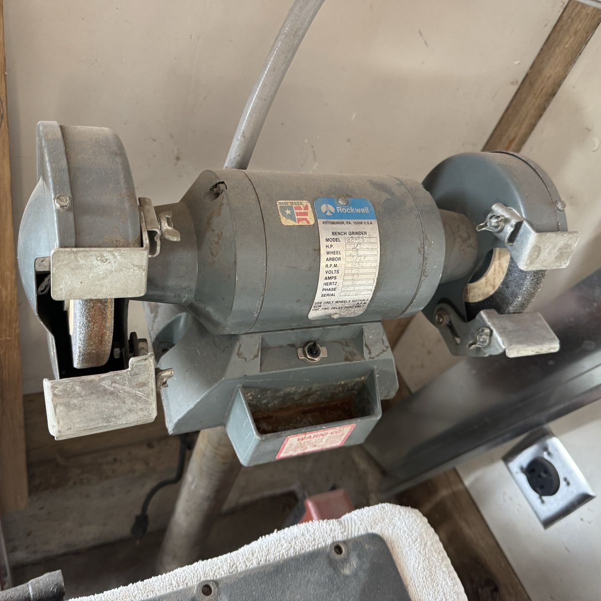Rockwell Bench Grinder