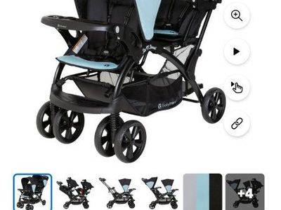 sit and stand baby stroller