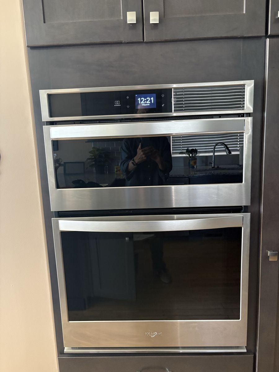 30” Whirlpool Stainless Steel Microwave/Oven Combo - Double Wall Oven with Digital Display