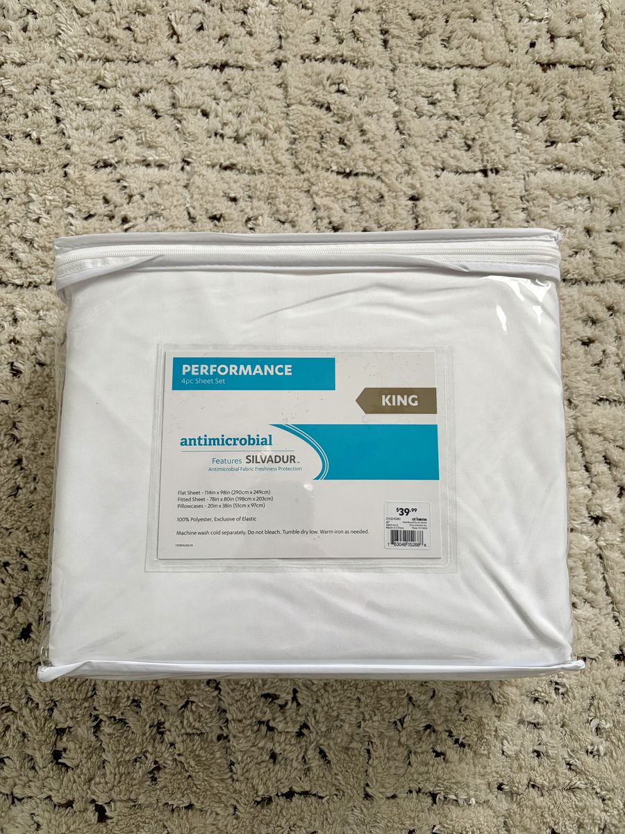 King Size 4-Piece Bed Sheet Set