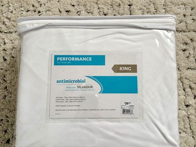 King Size 4-Piece Bed Sheet Set