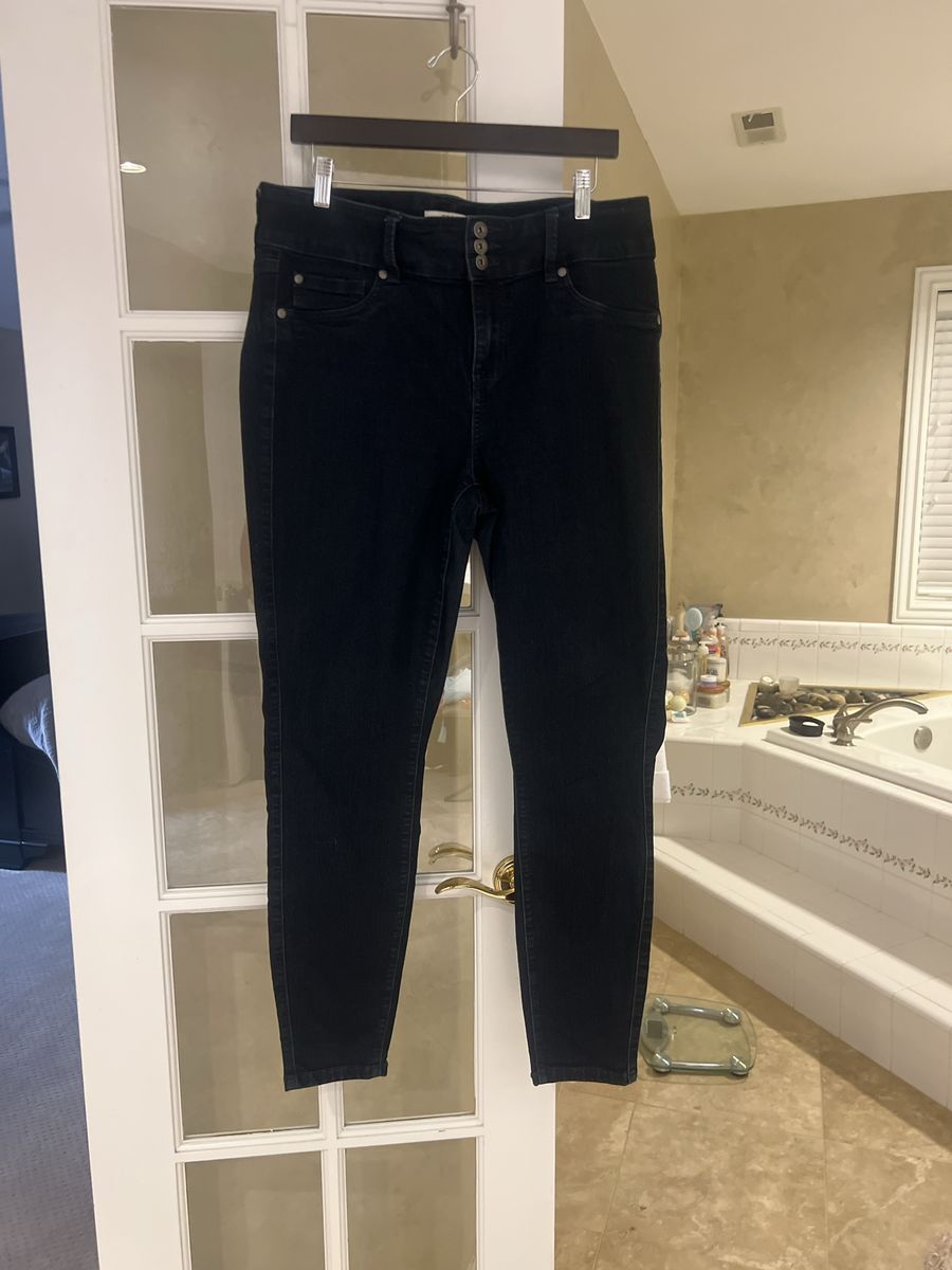 Torrid High Rise Skinny Jeans Dark Wash Size 16T