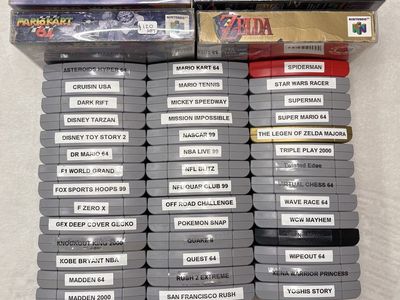 N64 Games - Individually Priced