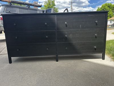 IKEA dresser-damaged left panel