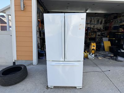 GE Profile French Door Refrigerator, Used, Everything Works