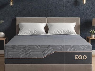MLILY EGOHOME 14 Inch Twin XL Mattress, Copper Gel Memory Foam Mattress for Pain Relief, Therapeutic Mattress in a Box, CertiPUR