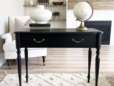 Beautiful | Vintage | Console Table | Side Table | Entry | Aged Brass Hardware