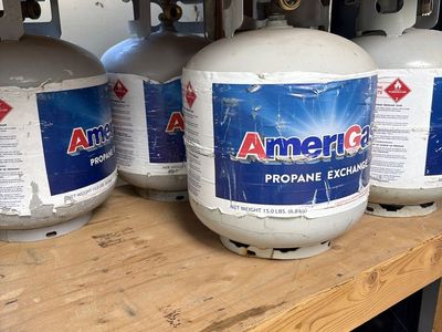 Full AmeriGas Propane Exchange Tanks 15 lb
