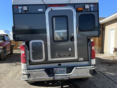 Four Wheel Pop-Up Camper Raven Model - Truck Bed Mounted Camper