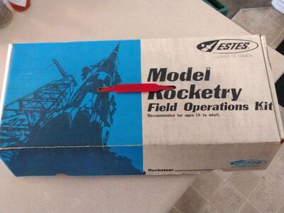 (Vintage) Rocketry Field Operations Kit