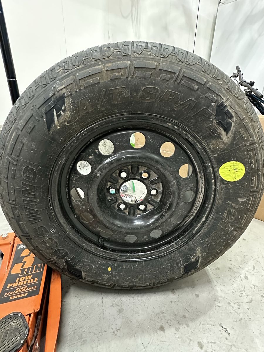 Ford F150 Full Size Spare tire 265/70R18