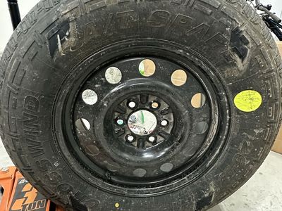 Ford F150 Full Size Spare tire 265/70R18