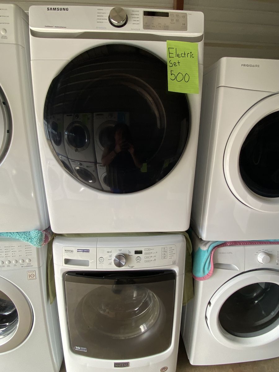 Maytag washer and Samsung 4 prong electric dryer