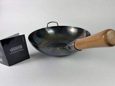 Yosukata 14” Carbon Steel Wok – Like New