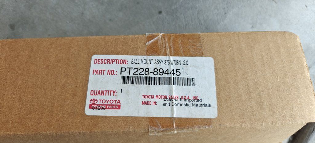 Toyota hitch receiver