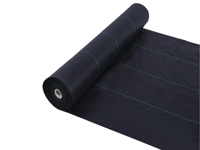 New Rolls, 3.2 Oz Woven Weed Barrier Garden Landscape Fabric, 5 x 100 Foot, Black