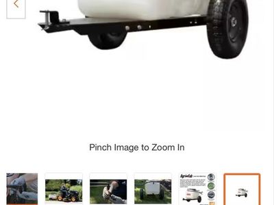 Tow sprayer