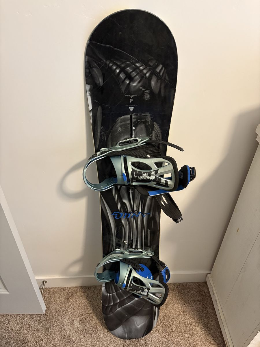 Snowboard with Bindings