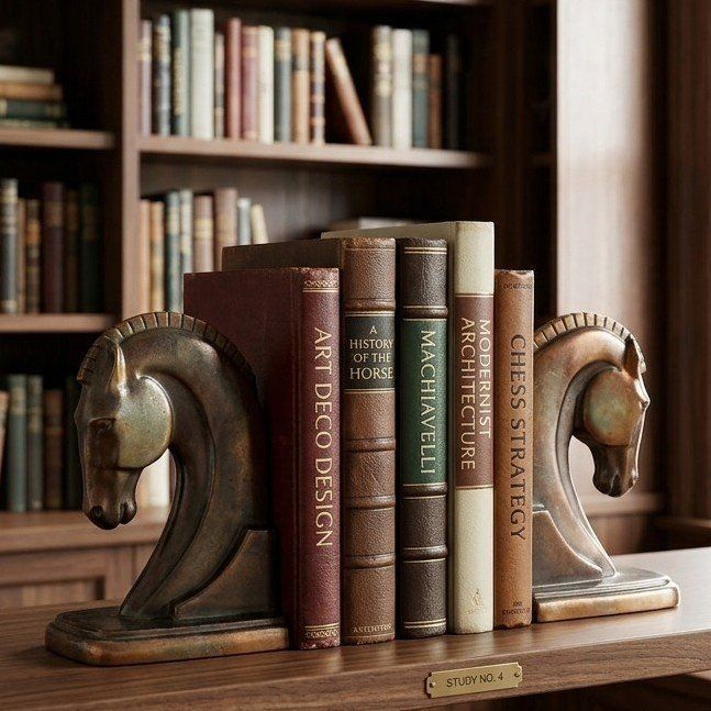 Vintage Art Deco Bookends 1930's