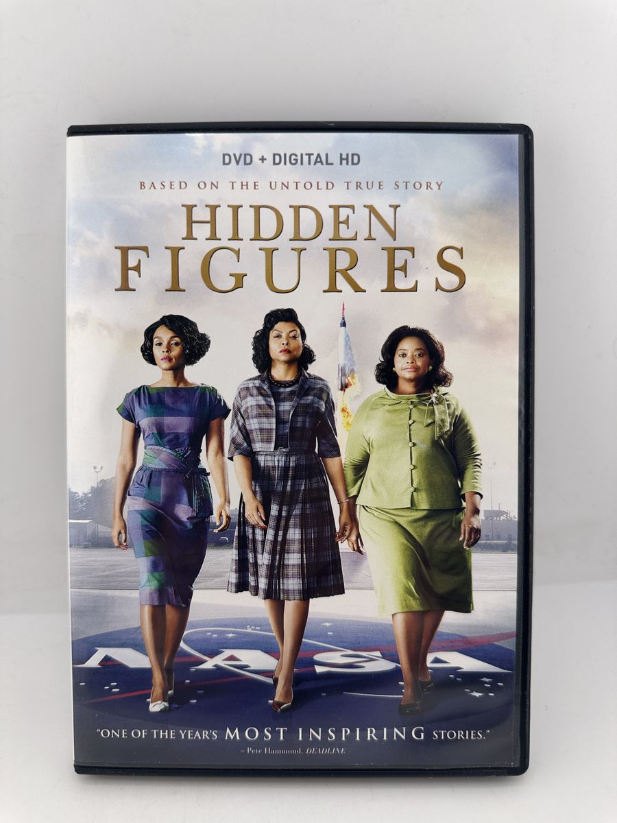 Hidden Figures DVD Digital HD 2016 True Story NASA Drama Movie