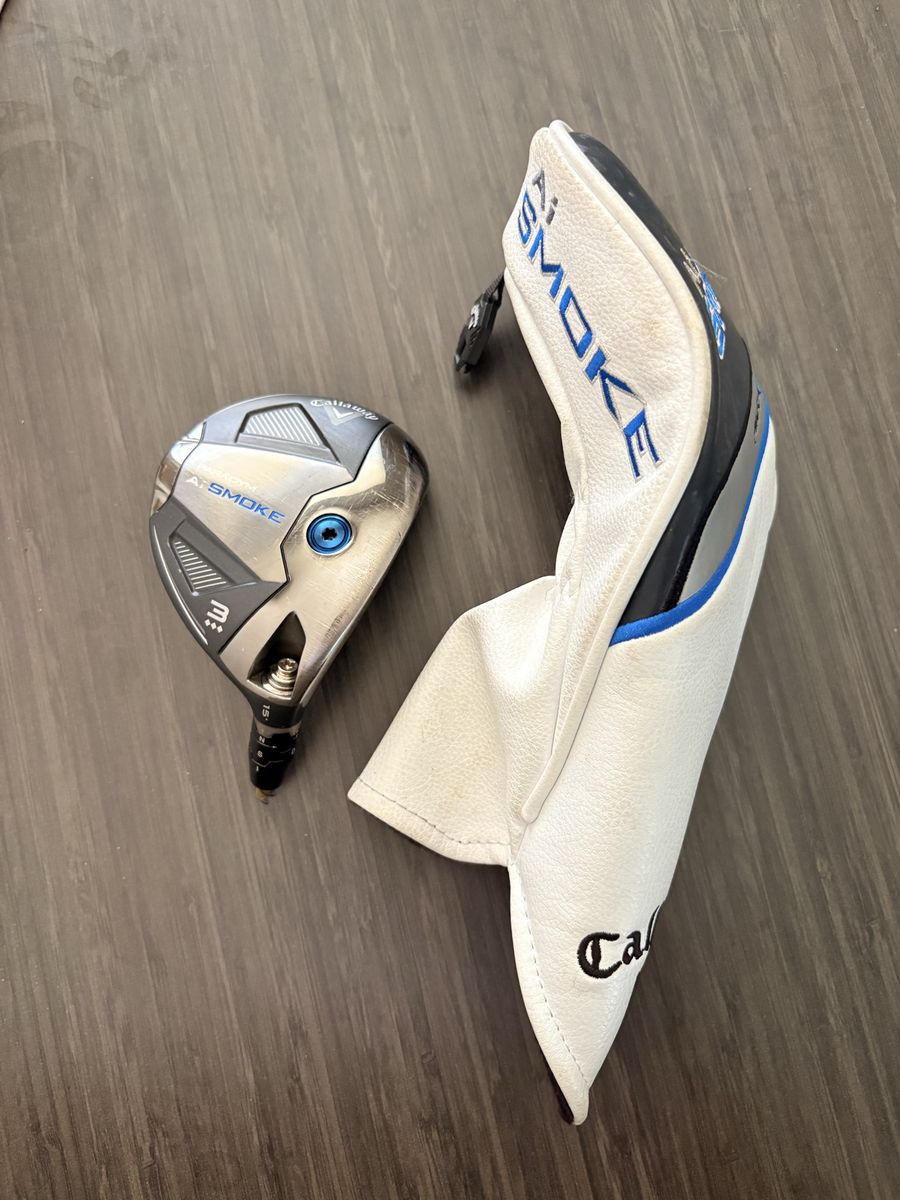 Callaway Paradym Ai Smoke Triple Diamond 3-Wood Head 15° with Headcover