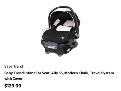 Baby Trend Infant Car Seat
