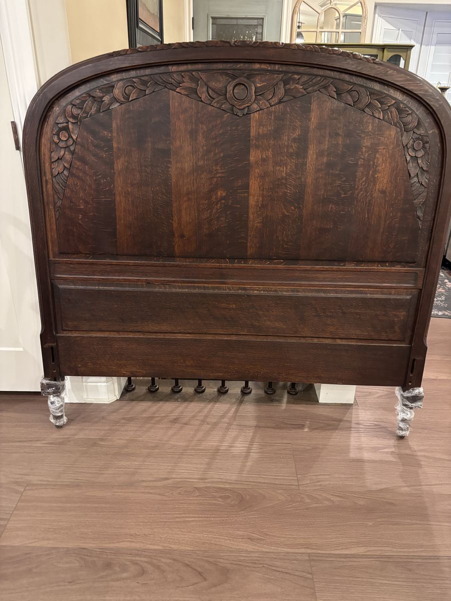 Beautiful Antique Headboard Full Size