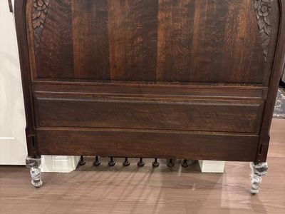 Beautiful Antique Headboard Full Size
