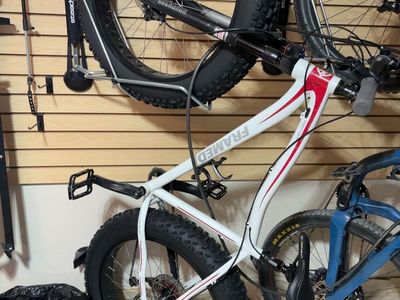 Framed Wolftrax Fat Bike, Upgraded, Large